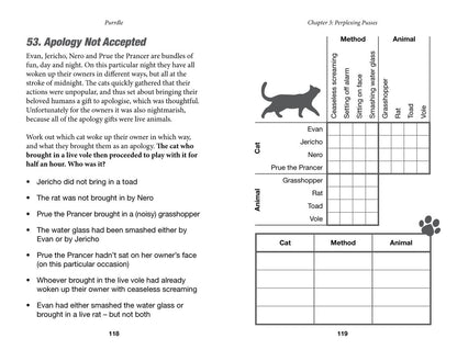 Purrdle: 75 More Feline Crime Puzzles to Solve Using Logic, Skill & the Power of Catnaps (Meowdle)