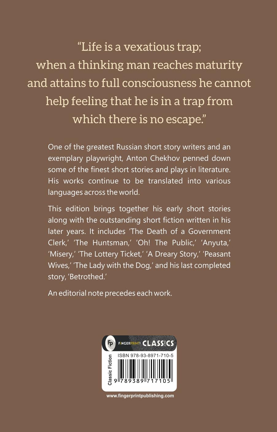 The Greatest Short Stories of Anton Chekhov: A Collection Of Fifty Stories