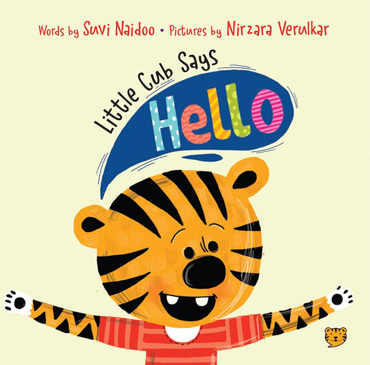 Little Cub Says Hello book cover