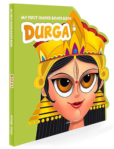My First Shaped Board Book: Illustrated Goddess Durga Hindu Mythology Picture Book for Kids Age 2+ book cover