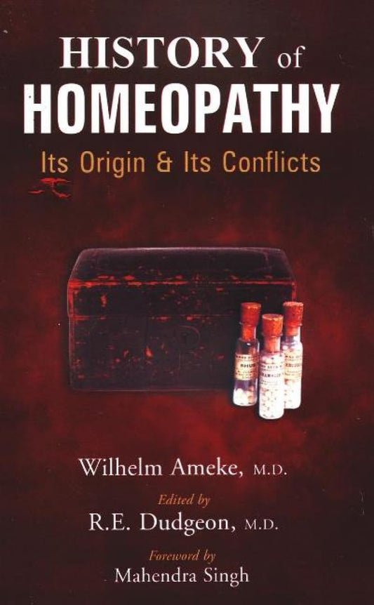 HISTORY OF HOMEOPATHY book cover