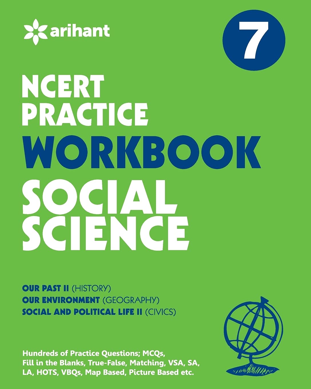 WORKBOOK SOCIAL SCIENCE CBSE- CLASS 7TH by Experts Compilation (Author) book cover