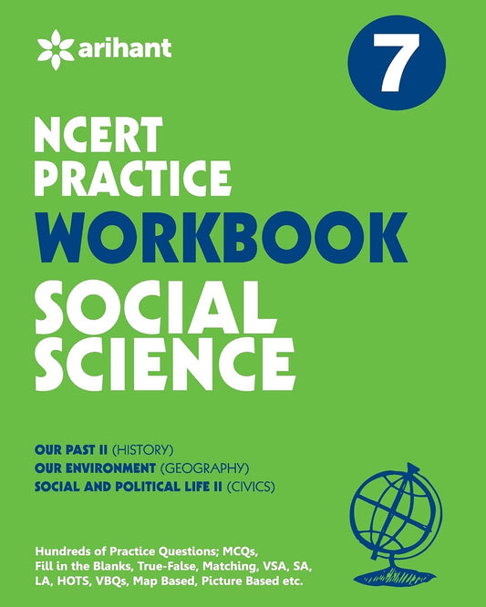 WORKBOOK SOCIAL SCIENCE CBSE- CLASS 7TH by Experts Compilation (Author) book cover