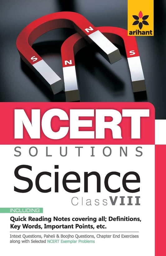 NCERT Solutions SCIENCE for class 8th by Arihant Experts (Author) book cover