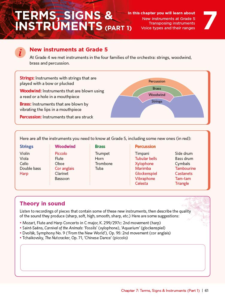 Discovering Music Theory, The ABRSM Grade 5 Workbook (Theory workbooks (ABRSM))