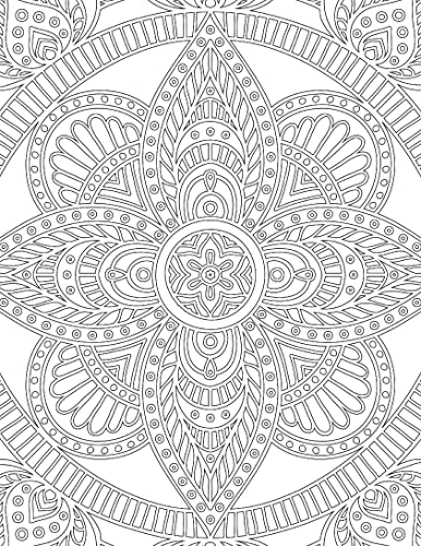 Mandala Adult Colouring Book for Adults | Beautiful Mandalas & Geometric Patterns to Relieve Stress, Improve Focus, Encourage Mindfulness and Inspire Creative Artistic Expression