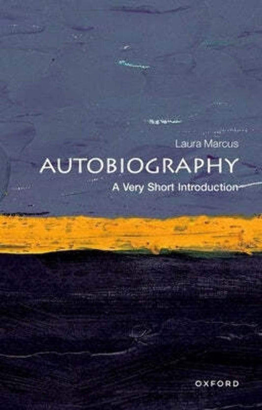 Autobiography: A Very Short Introduction book cover