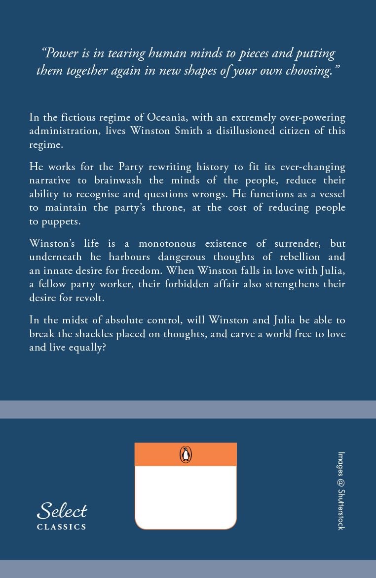 Penguin Select Classics: 1984: (Original, Unabridged Classic)