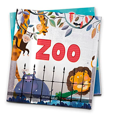 Zoo - Illustrated Book On Zoo Animals book cover