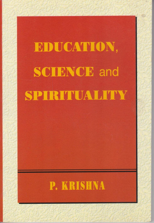 Education Science and Spirituality P/B book cover
