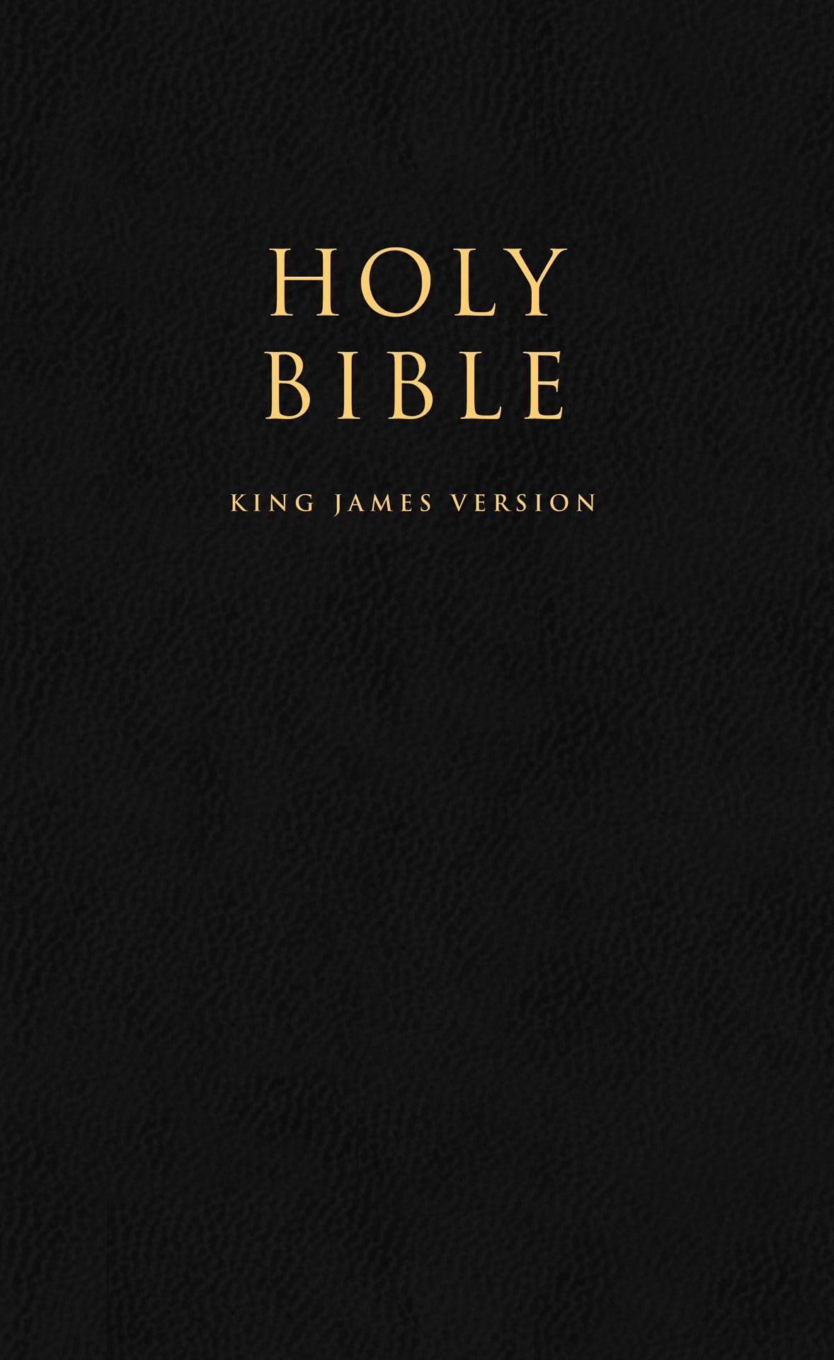 HOLY BIBLE: King James Version (KJV) Popular Gift & Award Black Leatherette Edition: A Beautiful Christian Gift of Sacred Scripture and Daily Devotions