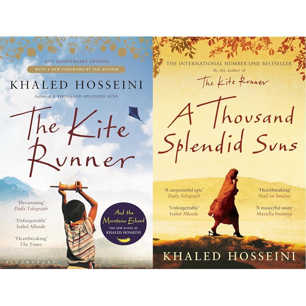 The Kite Runner & A Thousand Splendid Suns Combo Book Set | Khaled Hosseini Collection | Bestselling Literary & Historical Fiction Novels | ... & Resilience | English Paperback (Pack of 2)