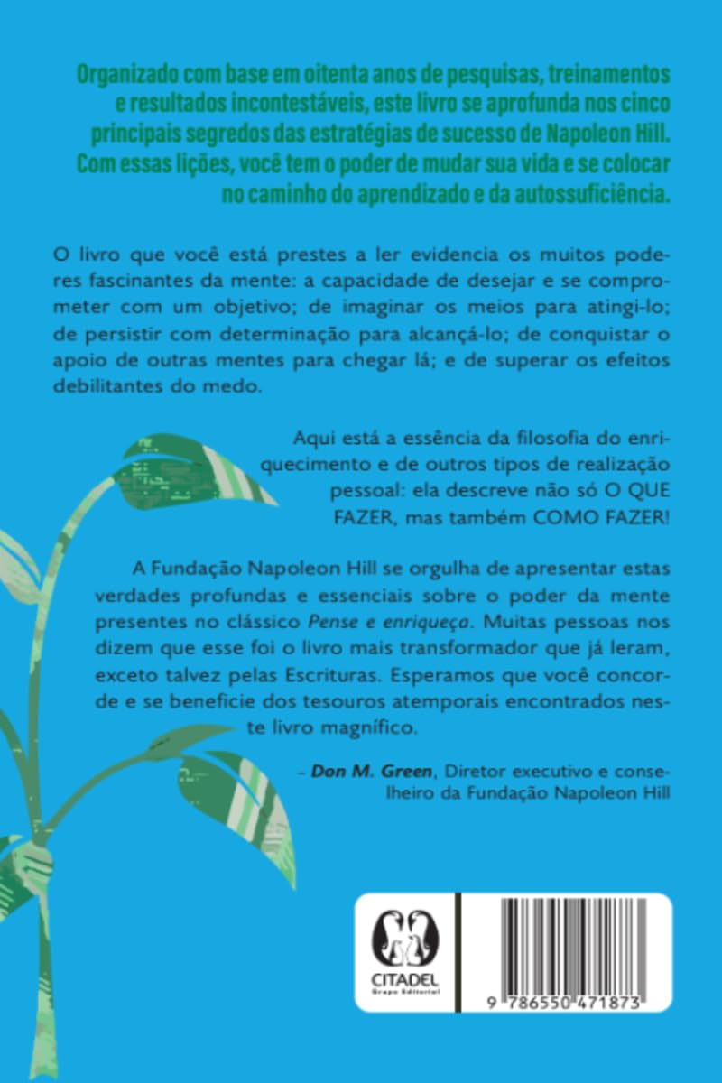Os cinco príncípios essenciais de Napoleon Hill