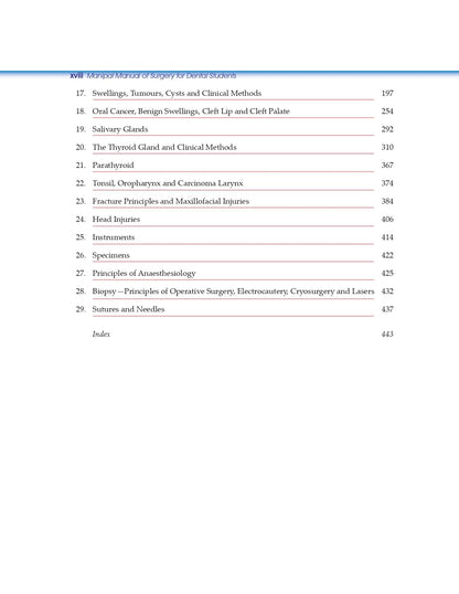 Manipal Manual Of Surgery With Clinical Methods For Dental Students 4Ed (Pb 2022)