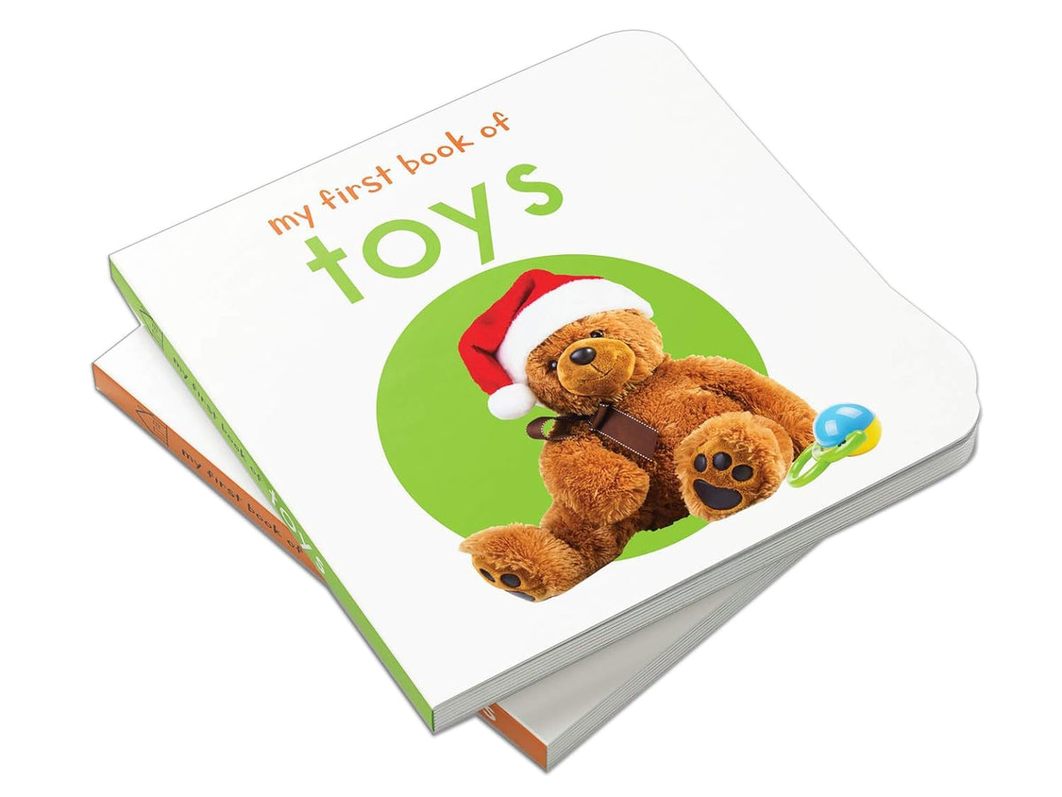 My First Book of Toys | First Toy Board Book for Babies, Toddlers & Preschoolers | Learn About Common Toys with Bright, Colorful Pictures | Early Learning Book for Kids Ages 0-3 Years