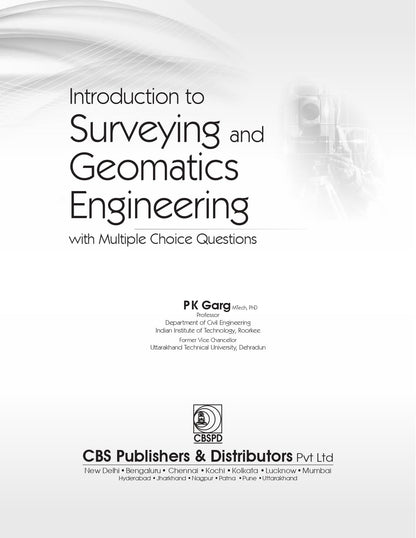 Introduction To Surveying And Geomatics Engineering With Multiple Choice Questions (Pb 2024)