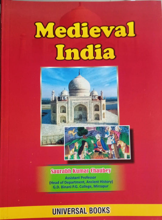 Medieval history Book by Saurabh Kumar Chaubey english medium