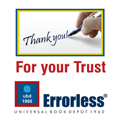 UBD1960 Errorless Physics for NEET as per NMC (Paperback+Smart E-book)Updated New Edition 2027 (2 volumes) Original Errorless Self Scorer Book with Trademark Certificate