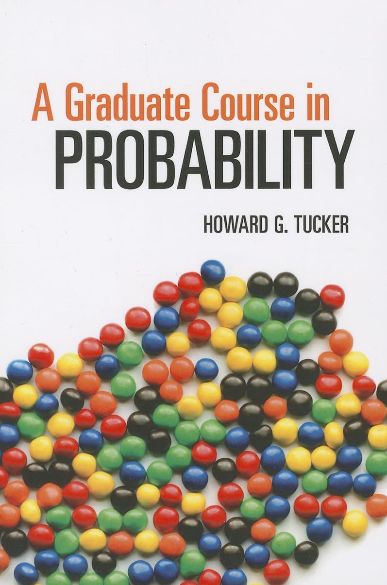 A Graduate Course in Probability book cover