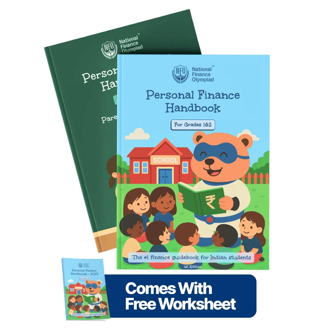 Personal Finance Handbook for Grade 1 to 2: Easy Finance Book for Kids Early Financial Literacy and Basic Money Management Skills for Young Learners