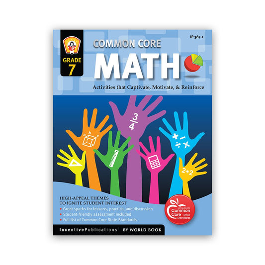 Math Grade 7 : Activities That Captivate, Motivate, and Reinforce book cover