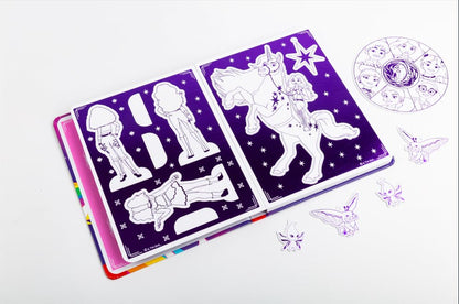 Unicorn Academy: Press Out and Decorate: with over 25 sparkling pieces (Unicorn Academy: TV tie-in titles)
