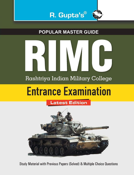 RIMC (Rashtriya Indian Military College) Entrance Exam (For Class VIII) Guide by RPH Editorial Board book cover