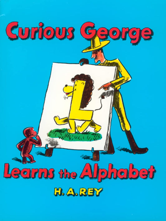 CURIOUS GEORGE LEARNS THE ALPHABET book cover