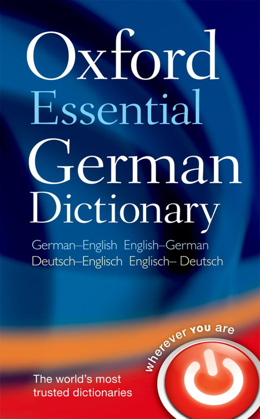 OXFORD ESSENTIAL GERMAN DICTIONARY 1E: PB by Oxford Dictionaries book cover