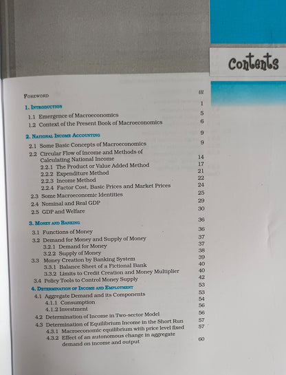 Ncert Introductory Microeconomics, Macroeconomics Class 12 (S)