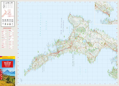 New Zealand Marco Polo Map