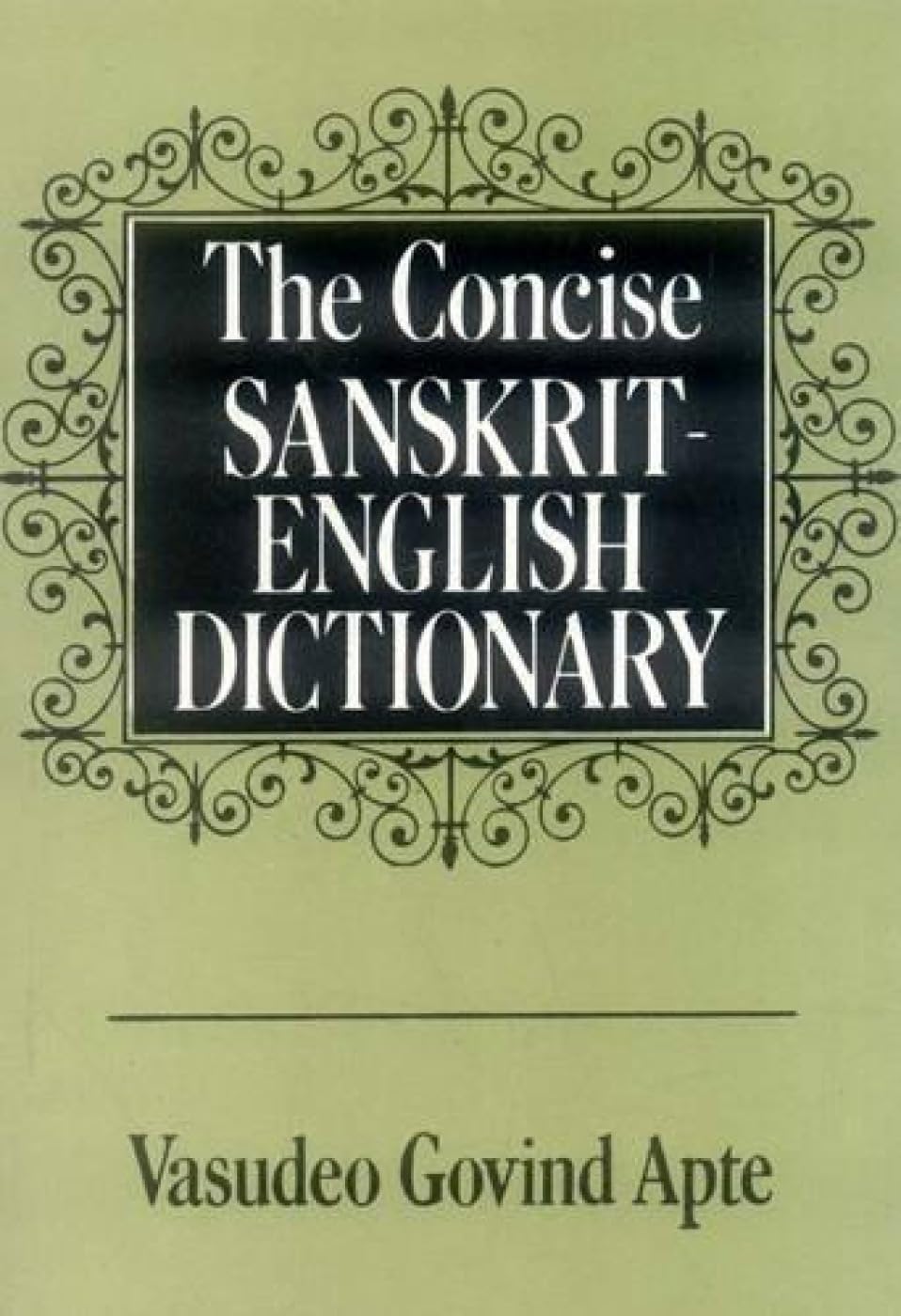Concise Sanskrit-English Dictionary book cover
