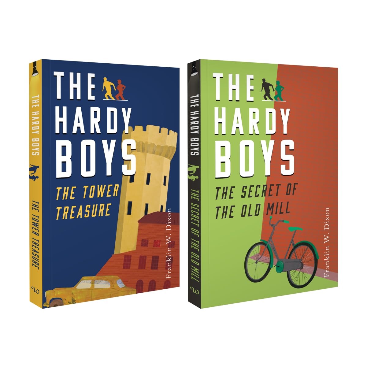 Hardy Boys: Original Case Files Series — 8 Book Box Set | Classic Mystery Adventure Books | Franklin W. Dixon | Collectible Paperback Boxed Set