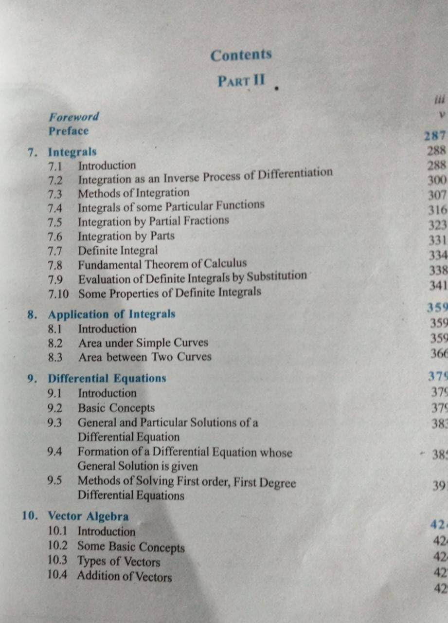 Ncert Mathematics Part 2 Class 12 (S) 2025-26 Edition