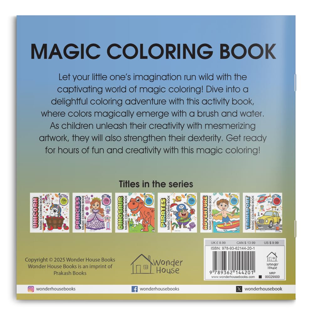 Animal Magic Coloring Book