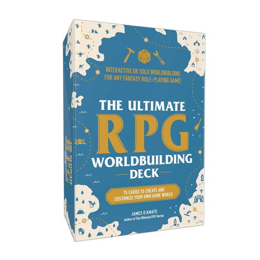 The Ultimate RPG Worldbuilding Deck: 75 Cards to Create and Customize Your Own Game World (Ultimate Role Playing Game)