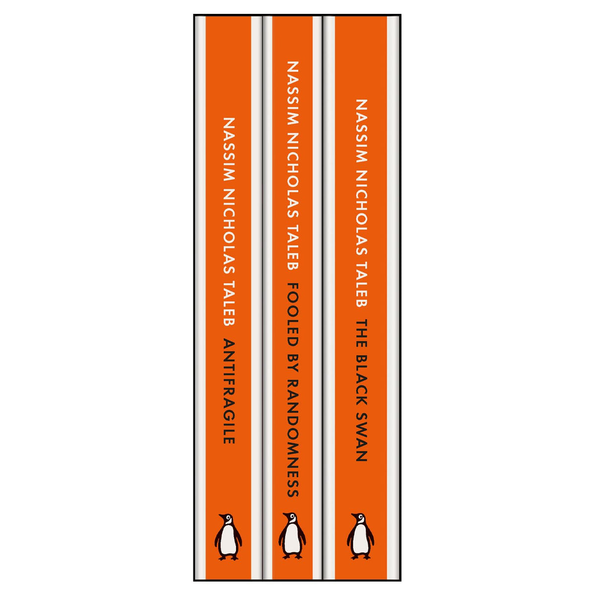 NASSIM NICHOLAS TALEB 3 BOOKS BOXSET: Fooled by Randomness, The Black Swan and Antifragile – Risk, Uncertainty, Decision-Making and Economics
