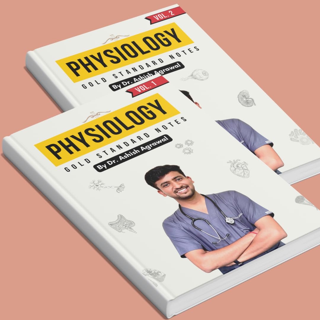 Physiology Notes by Ashish (Set of Vol. 1 & Vol. 2)