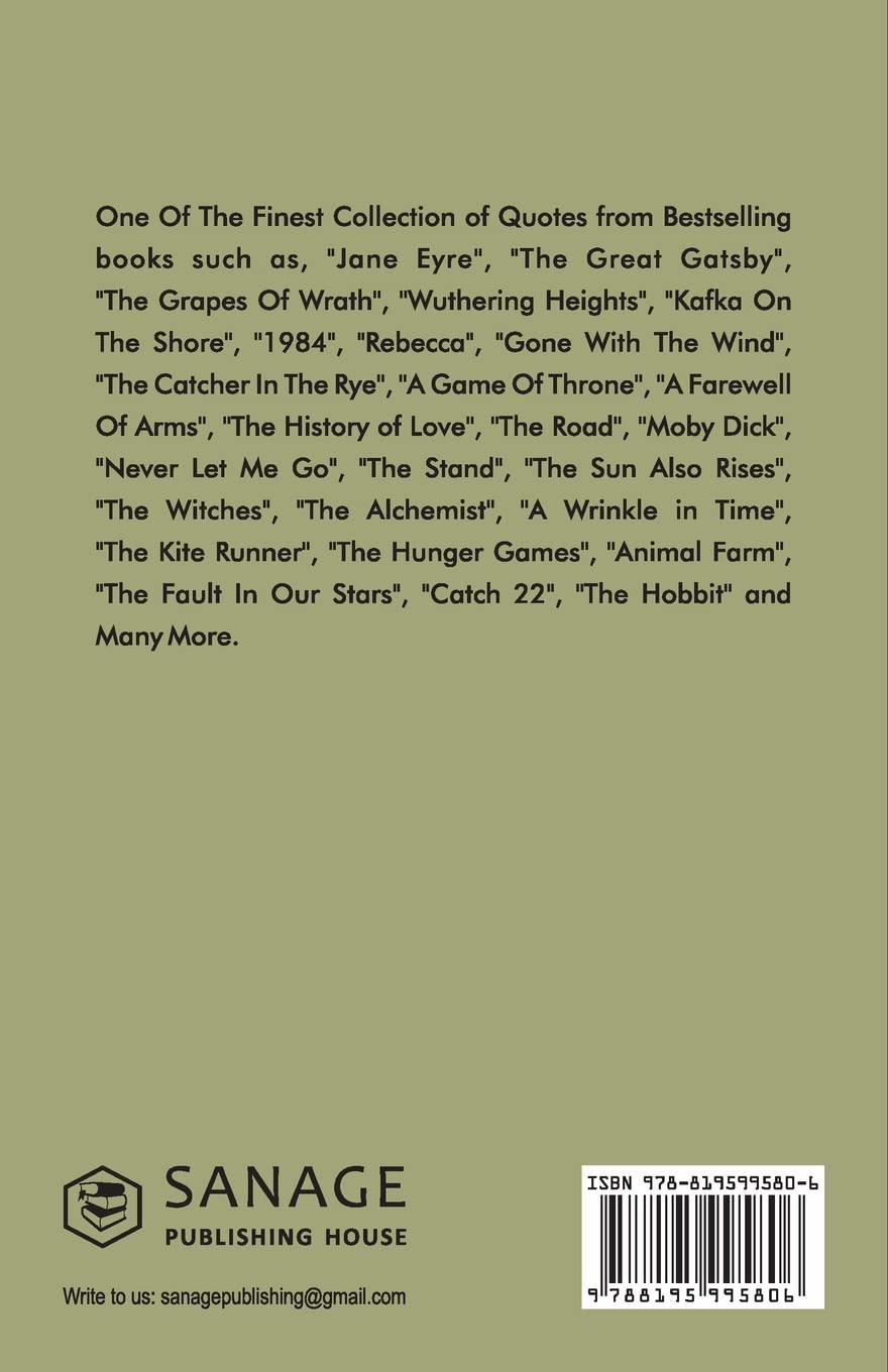 100 Iconic Quotes from Famous Books