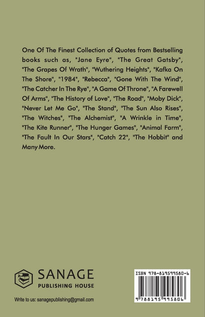 100 Iconic Quotes from Famous Books