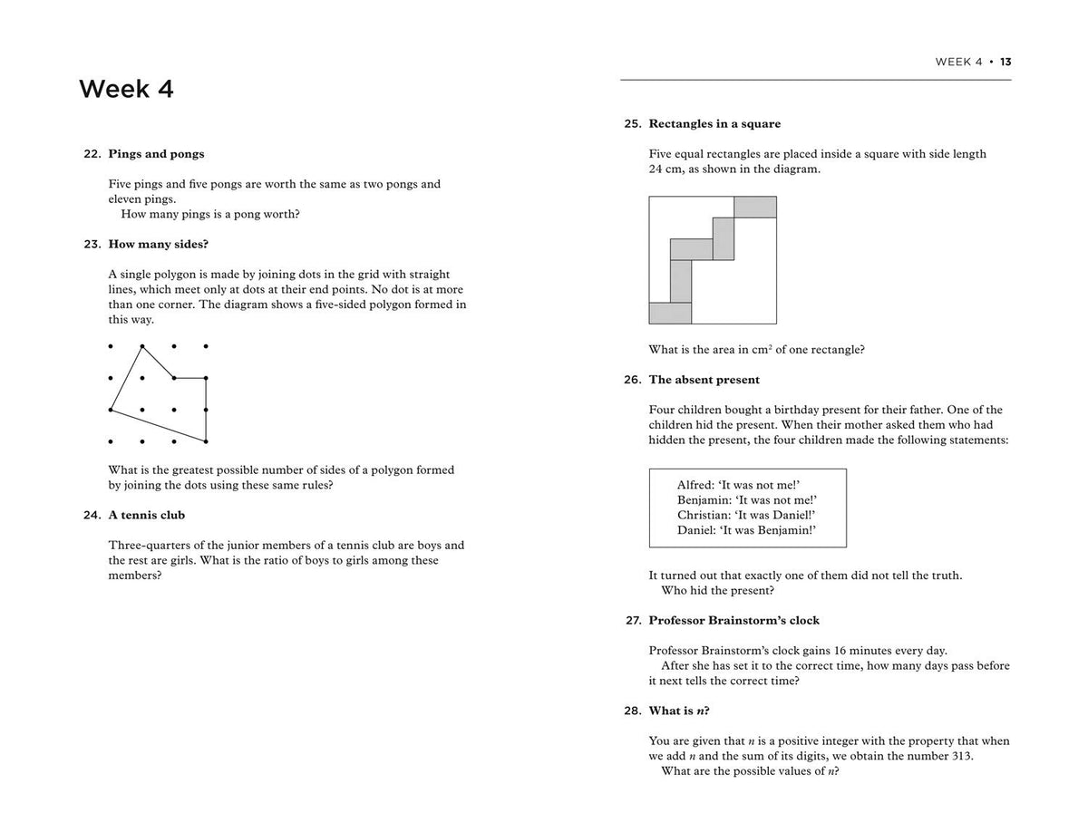 The Ultimate Mathematical Challenge: Over 365 puzzles to test your wits and excite your mind