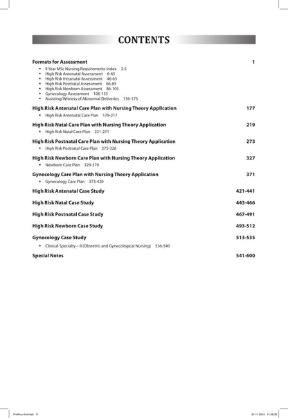 Midwifery Record Book Msc(Nursing) 2Nd Year