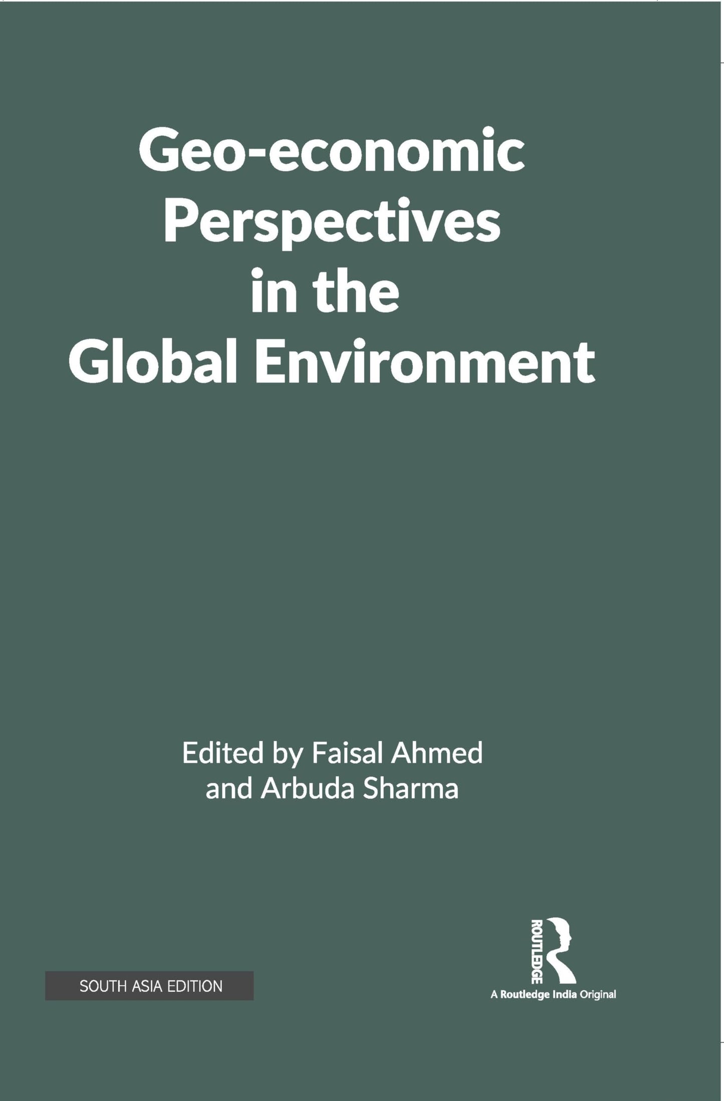 Geo-economic perspectives in the global environment book cover