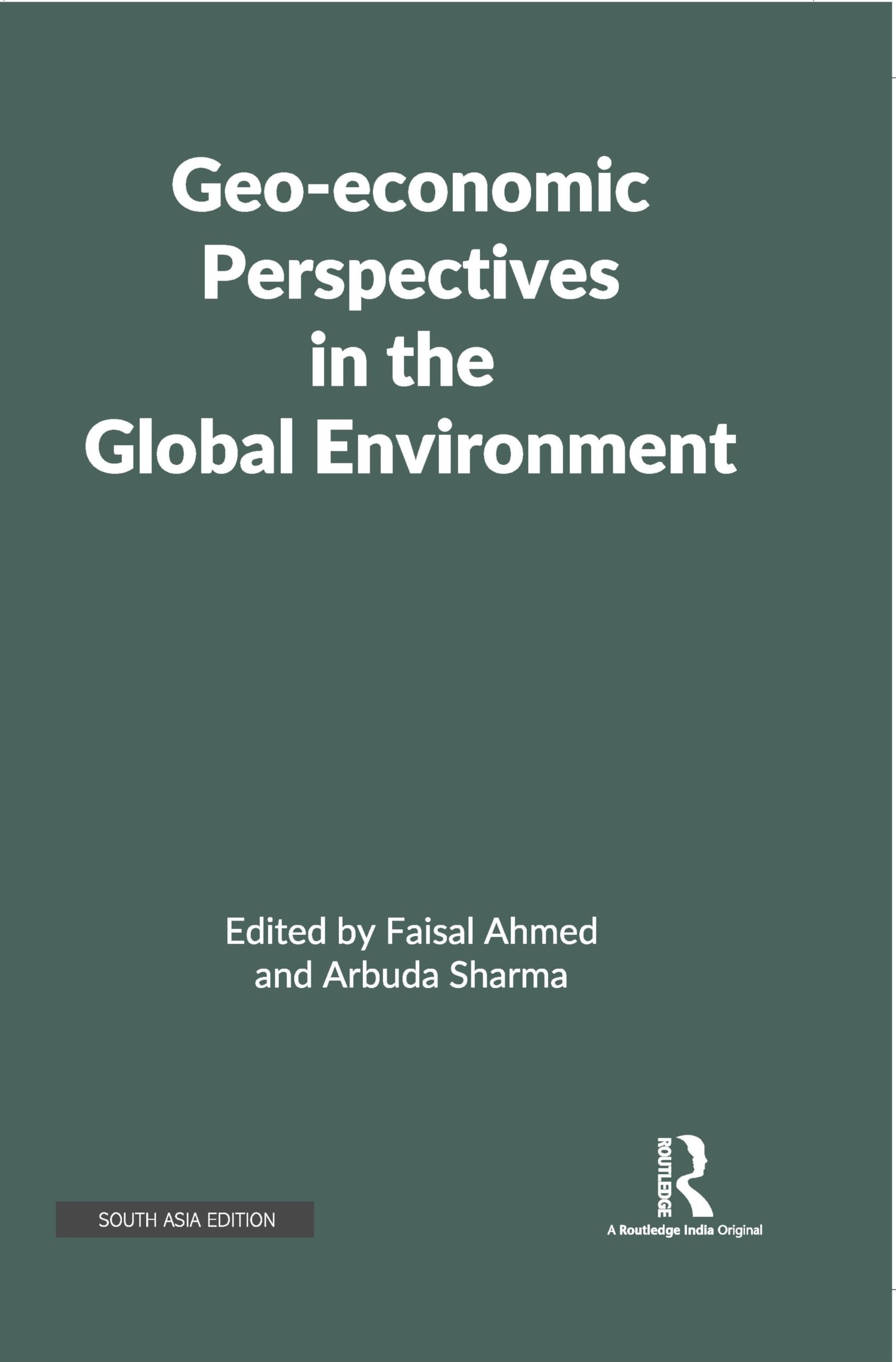 Geo-economic perspectives in the global environment book cover