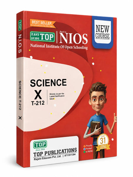TOP NIOS Science & Technology Guide Class 10 (T-212)