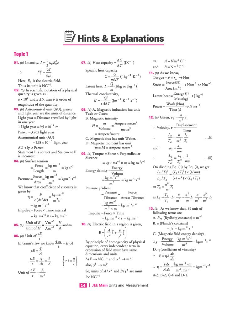 Arihant 8 Years JEE Main Physics PYQ Book 2027 | Chapterwise, Topicwise & Levelwise 3000+ MCQs| NTA Authenticated Answers, Chapter Weightage, Revision Questions & Topicwise Worksheets