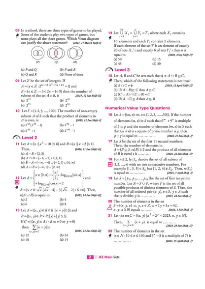 Arihant 8 Years JEE Main Mathematics PYQ Book 2027 | Chapterwise, Topicwise & Levelwise 3000+ MCQs| NTA Authenticated Answers, Chapter Weightage, Revision Questions & Topicwise Worksheets