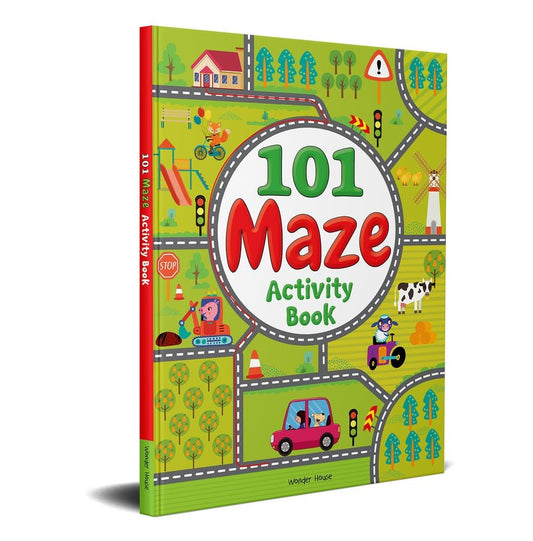 101 Maze Activity Book For Kids | Age 4–8 Years | 100+ Mind Games | Engaging Book | Brain Booster | Puzzle | Play & Learn | Problem Solving Skill | Screen Free Fun | Premium Paperback | Latest Edition