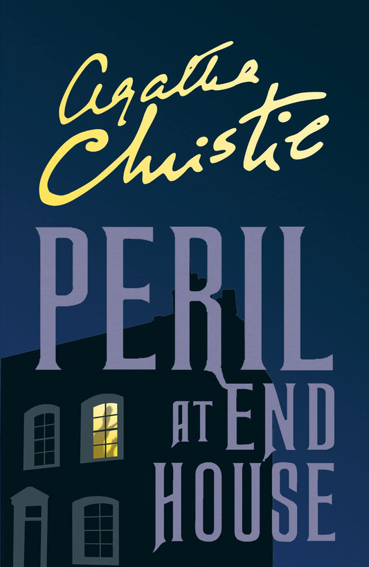 Peril at End House (Poirot) by Agatha Christie book cover