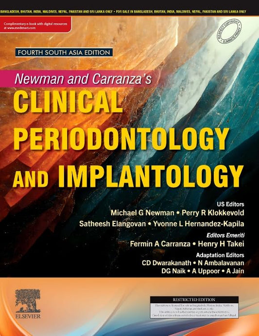 Newman And Carranza’S Clinical Periodontology And Implantology, 4Th South Asia Edition